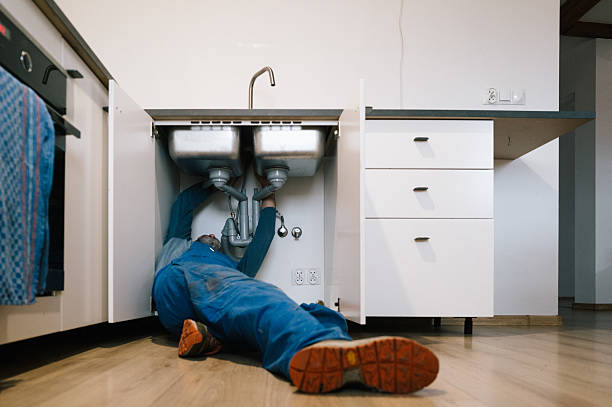 Professional Leak Detection technician working in Milan, OH